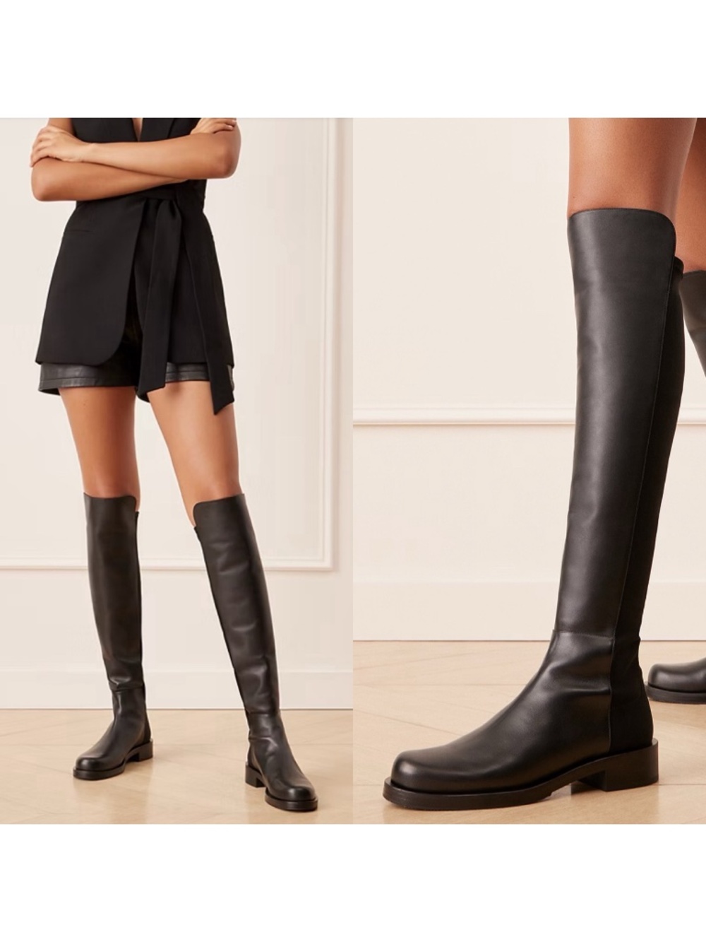 New Stuart Weitzman 5050 Bold Over The Knee Boot Sz 9